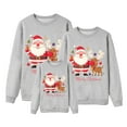 thumbnail image 4 of Fiaer Christmas Sweatshirts for Family Trendy Funny Reindeer Graphic Xmas Pullover Baggy Casual Crew Neck Warm Long Sleeve Holiday Tops Kid 110, 4 of 5