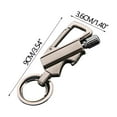 thumbnail image 2 of BiFandian 2Pcs Multifunctional Keychain Lighter, Reusable Match Lighter with Key Ring, Metal Keychain Lighter Hanging Decoration for Home Camping Travel, Unique Gift for Men and Father, 2 of 8
