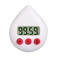 thumbnail image 1 of 1Pcs Cxui Countdown Timer, Digital Kitchen Timer with Suction Cup & Magnet for Cooking Baking Studying, Loud Alarm & Easy Read Display (3X3In, White), 1 of 9
