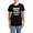With Blue Strpe Pant, variant on CafePress - Happy Wife Happy Life Women's Dark Pajamas - Women's Short Sleeve Print T-Shirt and Pants Dark Cotton Pajama Set