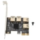 thumbnail image 1 of Tarjeta Vertical PCIe De 1 A 4 Tarjeta De Expansión PCIE Pequeña Compacta X4 X8 X16 Interfaz Gráfica Estable Fiable Diseño De Enchufe Para Habitación Oficina Hogar, 1 of 8