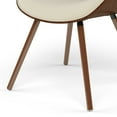 thumbnail image 6 of Simpli Home Malden Bentwood Dining Chair with Wood Back in Natural Linen Look Fabric, 6 of 11