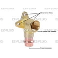 thumbnail image 2 of EZ-Fluid (1pc) 1/2" FIP x Propress Drop Ear 90 Degree Elbow,Press x FIP Brass Shower Drop 90 Elbow,HeavyDuty Brass Drop Ear,ProPress Press Copper Fitting Connection Plumbing Fittings, 2 of 2