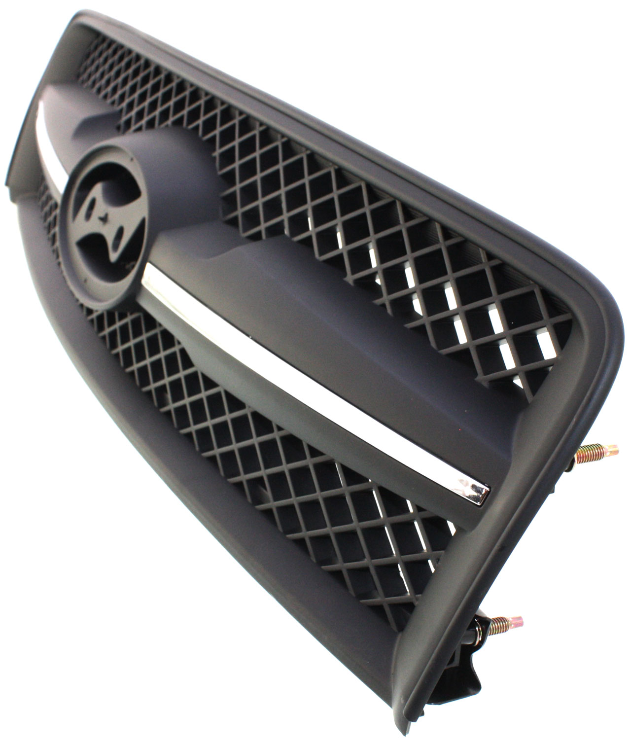 Grille Assembly Compatible With 2005-2008 Hyundai Tucson Black Shell and Insert