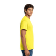 thumbnail image 4 of Hanes Short Sleeve T-Shirt - Yellow, Men Crewneck Comfortable Classic Fit Tee, 3XL, 4 of 5