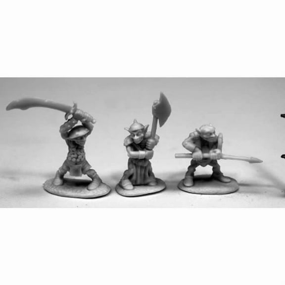 Reaper Miniatures 77444 Goblin Warriors, Bones Miniature