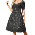 thumbnail image 3 of Happy Cinco De Mayo Festival Sleeveless Dress Dress women women's evening dresses 2024, 3 of 7