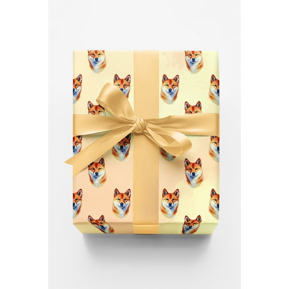 London Penny Premium Wrapping Paper - Sassy Shibas