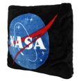 thumbnail image 2 of NASA Lunar Module print "Pocket Throw" Convertible Pillow/ Blanket, 2 of 4