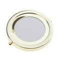 thumbnail image 3 of lionlar Travel Folding Round Pocket Compact Makeup Cosmetic Mirror Portable Useful Gold, 3 of 9