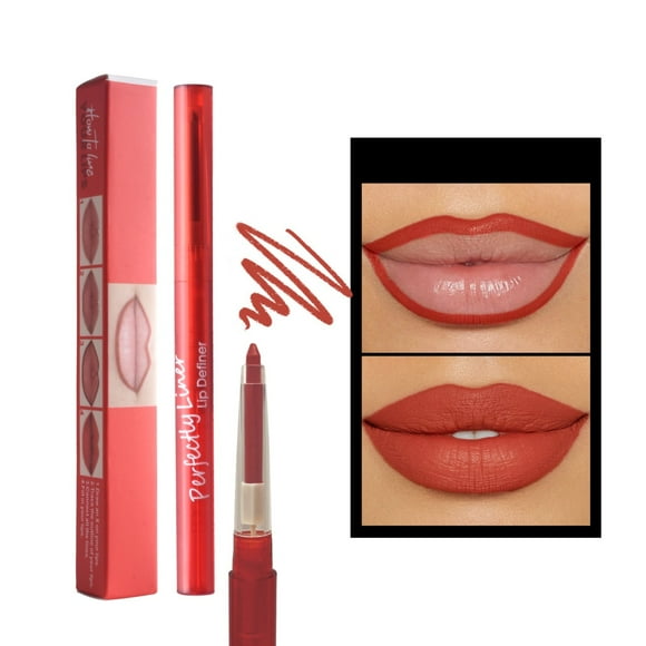 Clearance Promotion! Lip Liners Easy To Color Lip Liner Lip Makeup Women's Long Lasting Makeup Does Not Fade 0.2g Lip Liner L