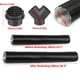 thumbnail image 2 of Scienceny Juego de conductos de calefacción Instalación práctica Suministros de calentadores cromados Accesorios del motor Puerto de escape Operación Vehículos, repuestos y accesorios Mis Scienceny VI015761-00, 2 of 6