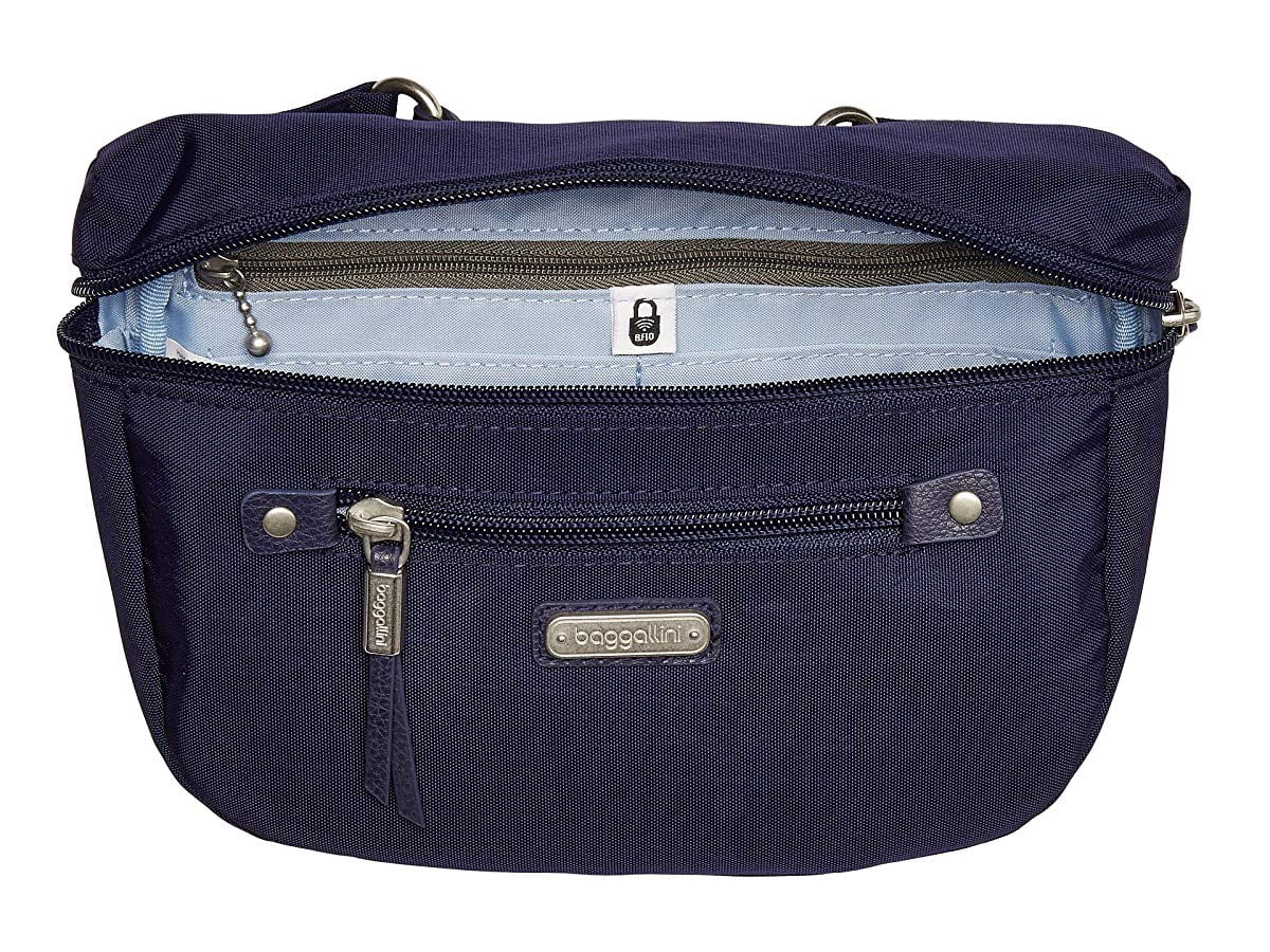 baggallini Baggallini New Classic Sightseer Waist Pack Bag Navy