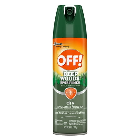 OFF! Deep Woods Sportsmen Insect Repellent IV Dry (Best Diy Bug Repellent)