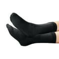 thumbnail image 2 of Calcetines de lana Hot Headz Polarex para esquiar caminar acampar y cazar Stretch Fit Negro Hombres Pequeños Mujeres, 2 of 3