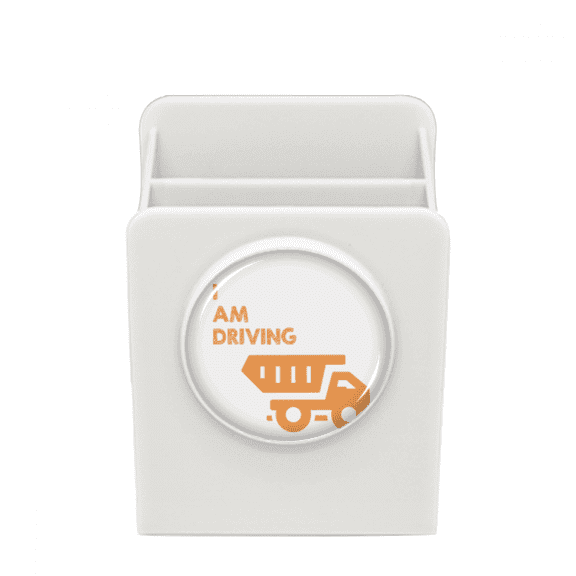 Driving Goods Transfer Vehicles Desk Pencil Holder Cup Pen Organizer