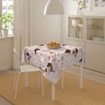 thumbnail image 4 of Wukai Funny Chicken Waterproof Tablecloth for Kitchen Dining, Fits Square Tables for 2-4 Seats -60"x60", 4 of 7