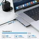 thumbnail image 2 of Adaptador Multipuerto USB C Hertekdo 6en1 Multifuncional para MacBook, 2 of 6