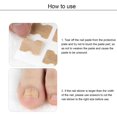 thumbnail image 2 of Corrector de uñas encarnadas, tira de uñas, 10 Uds., herramientas de cuidado de pedicura (blanco) Tmvgtek Cuidado Belleza, 2 of 4