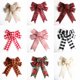 thumbnail image 2 of Lazos de Navidad para Adornos de árbol de Navidad, envoltura de regalos, lazos para Año Nuevo, decoraciones de Navidad para el hogar, boda, coche, decoración artesanal, 2 of 4