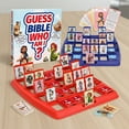 thumbnail image 3 of HUISZJ Board Games Guess Who I Am,Funny GuessBoard Game Who I Am, 24 Board Characters with Life Story & Verse for Family Party, 3 of 10