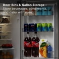 thumbnail image 5 of TCL 7.3 cu. ft. Double Door Refrigerator with Freezer in White, TRT07T4AW, 5 of 20