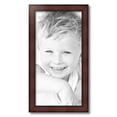 thumbnail image 2 of ArtToFrames 12" x 24" Honors Mahogany Picture Frame, 12x24 inch Brown Wood Poster Frame (WOM-5155), 2 of 7