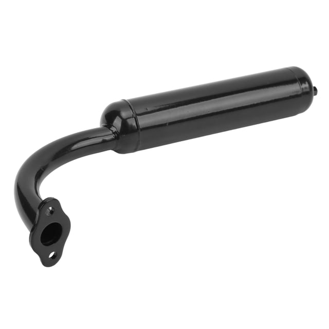 Tubo de escape silenciador para bicicletas color negro para motores motorizados de 2 tiempos 49cc 60cc 66cc 80cc Anggrek Otros