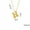 H, variant on E Gold Plated Initial Letter Necklace Bubble Alphabet Pendant Personalized Jewelry For Her Mom Gift Letter E