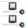 thumbnail image 3 of Perilla De Control De Volumen, Controlador De Volumen Para Altavoces Domésticos, Sintonización De 5 Posiciones, PC Ignífuga, Placa Grande Sin Marco, Perilla De Control De, 3 of 7