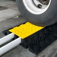 thumbnail image 5 of Guardian 2 Channel Cable Protector Ramp, Modular Floor Cover for Cars and Trucks, Black, 5 of 9