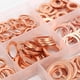 thumbnail image 2 of Kit surtido de arandelas planas de cobre rojo NikouMX 300 piezas, 2 of 8