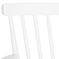 thumbnail image 6 of SAFAVIEH Addison Contemporary Solid Spindle back Settee, White, 6 of 9