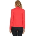 thumbnail image 4 of Women's Solid Open Front Long Sleeve Lightweight Soft Basic Sweater Cardigan, 4 of 4