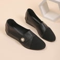 thumbnail image 2 of Xucatan Women's Orthopedic Loafers Comfortable Elegant Leather Low Heel Slip On Dress Shoes with Arch Support for All Day Comfort Gift, 2 of 8