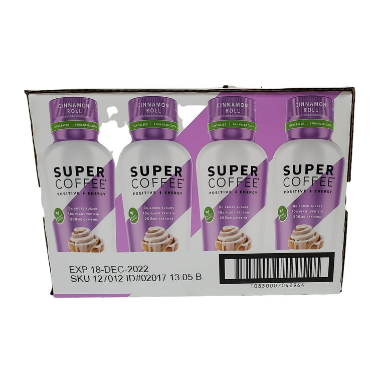  Ready to Drink Super Coffee 12 Ounce Bottles 12 pack