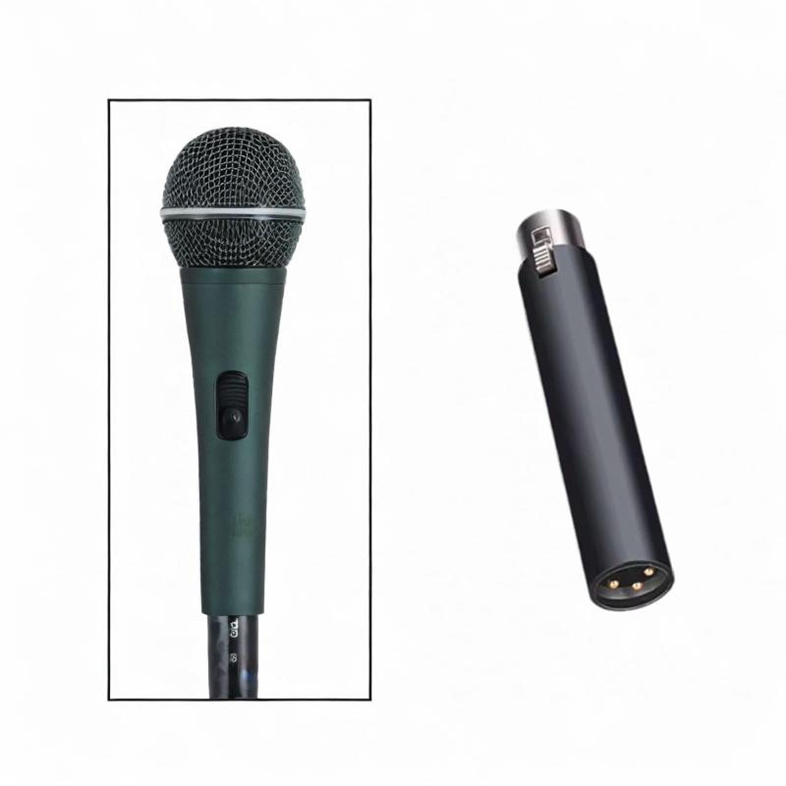 JWQFBC Dynamic Mic Amplifier Mic Amplifier 48V Plug and Play Accessory Mic Preamplifier