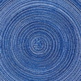 thumbnail image 3 of Juego de manteles individuales, manteles individuales azules, manteles individuales para mesa de comedor, 4 manteles individuales redondos de 36 cm resistentes al calor, manteles, 3 of 8