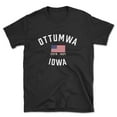 thumbnail image 1 of Ottumwa Iowa Patriot Men's Cotton T-Shirt, 1 of 1