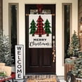 thumbnail image 3 of Christmas Tree House Flag 28 X 40 Inch Double Sided Burlap, Merry Christmas Sign Winter Holiday Yard Xmas Large Flags for Outside DF478-28, 3 of 6