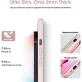 thumbnail image 4 of Liquid Silicone Case for iPhone 13, [Camera Protection] [Anti Fingerprint] [Wireless Charging] 4 Layer Phone Case Protective Cover, Built-in Microfiber Case Cover, 6.1", Pink, 4 of 14