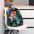thumbnail image 3 of Disketp Colorful Flowers Mochila Escolar de 15 Pulgadas, Mochila Ligera para Estudiantes, Viajes y Trabajo, Cómoda y Resistente para el Uso Diario, 3 of 6