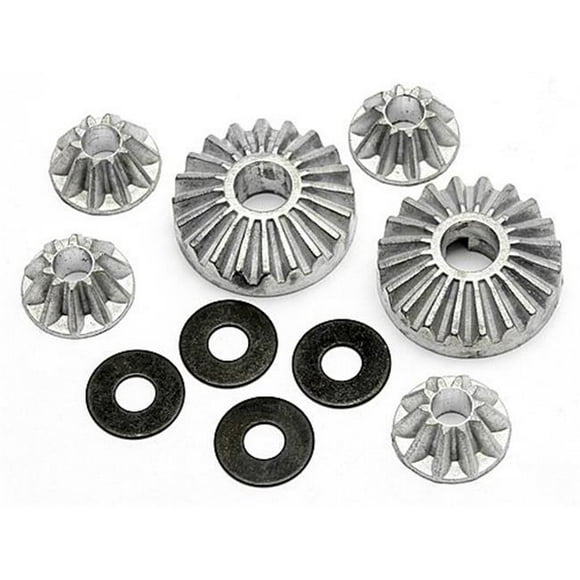 HPI Racing HPI101087 Differential Erential Gear Set Trophy Spare Parts Set, Black