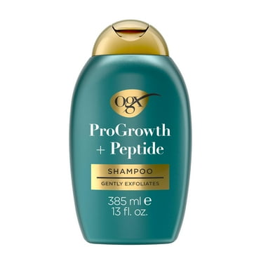 OGX ProGrowth   Peptide Clarifying Shampoo, Scalp Exfoliant, 13 fl. oz