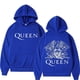 thumbnail image 5 of Sudadera con capucha para hombre y mujer, otoño/invierno 2024, estampado de la banda de rock británica Queen, ropa de moda urbana unisex, 5 of 5