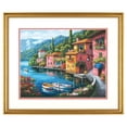 thumbnail image 2 of Dimensions The Gold Collection 15" x 12" Lakeside Village Counted Cross Stitch Kit, Multi-color, 1 Each, 2 of 5