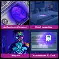 thumbnail image 4 of EverBrite UV Flashlight, 128 LED Blacklight Flashlights, 395nm Black Light Flashlight for Pet Urine Detection, Scorpions, Dry Stains, Bed Bug (Batteries Included), 4 of 8