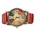 thumbnail image 1 of Watch, Accurate Time Bohemian Watch PU Leather Strap Multicolour  For Gifting Red,Blue, 1 of 8