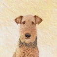 thumbnail image 2 of CafePress - Airedale Terrier -  Round Wood Ornament 4", 2 of 2