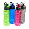 1 Sports Water Bottle 26.4 Oz With Sipper Flip Lid Water Fruit Juice Camping Gym